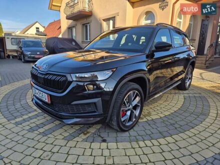 Черный Шкода Kodiaq, объемом двигателя 2 л и пробегом 225 тыс. км за 34900 $, фото 1 на Automoto.ua