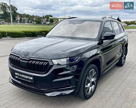 Черный Шкода Kodiaq, объемом двигателя 1.97 л и пробегом 22 тыс. км за 45500 $, фото 1 на Automoto.ua