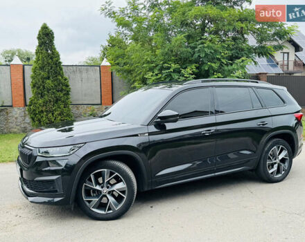 Черный Шкода Kodiaq, объемом двигателя 1.97 л и пробегом 32 тыс. км за 40500 $, фото 1 на Automoto.ua