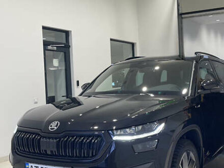 Шкода Kodiaq 2023 у Івано-Франківську на Automoto.ua Чорний Шкода Kodiaq, об'ємом двигуна 1.98 л та пробігом 12 тис. км за 45000 $, фото 1 на Automoto.ua