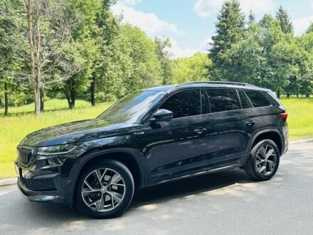 Черный Шкода Kodiaq, объемом двигателя 2 л и пробегом 21 тыс. км за 45000 $, фото 1 на Automoto.ua