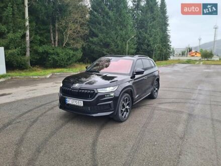 Шкода Kodiaq 2024 в Ивано-Франковске на Automoto.ua Черный Шкода Kodiaq, объемом двигателя 1.97 л и пробегом 32 тыс. км за 48000 $, фото 1 на Automoto.ua