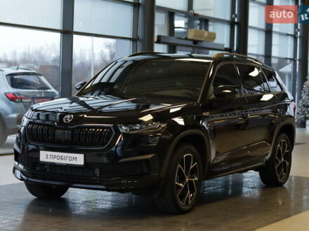 Шкода Kodiaq 2024 у Ужгороді на Automoto.ua Чорний Шкода Kodiaq, об'ємом двигуна 1.98 л та пробігом 23 тис. км за 42500 $, фото 1 на Automoto.ua