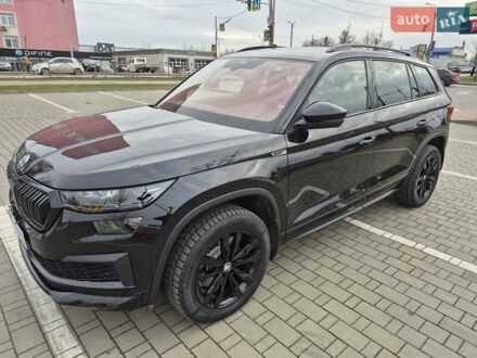 Черный Шкода Kodiaq, объемом двигателя 1.97 л и пробегом 20 тыс. км за 47000 $, фото 1 на Automoto.ua