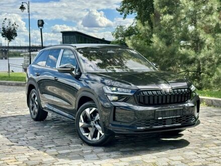 Шкода Kodiaq 2025 в Киеве на Automoto.ua Черный Шкода Kodiaq, объемом двигателя 2 л и пробегом 1 тыс. км за 52999 $, фото 1 на Automoto.ua