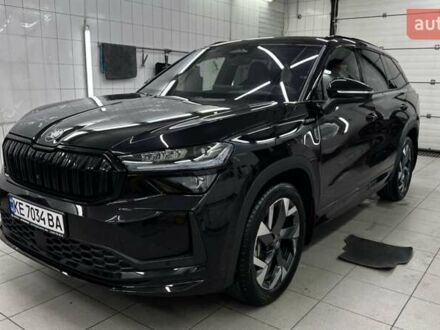 Черный Шкода Kodiaq, объемом двигателя 1.98 л и пробегом 1 тыс. км за 50000 $, фото 1 на Automoto.ua
