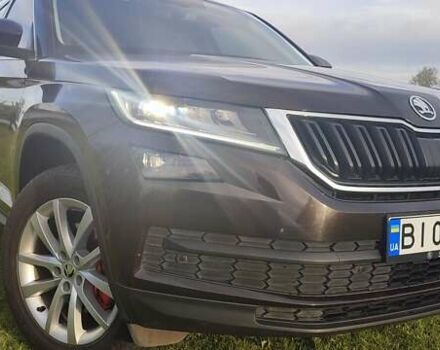 Коричневый Шкода Kodiaq, объемом двигателя 1.97 л и пробегом 237 тыс. км за 24343 $, фото 2 на Automoto.ua