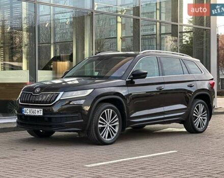 Коричневий Шкода Kodiaq, об'ємом двигуна 1.98 л та пробігом 94 тис. км за 30151 $, фото 4 на Automoto.ua