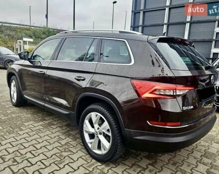 Коричневый Шкода Kodiaq, объемом двигателя 2 л и пробегом 137 тыс. км за 29900 $, фото 2 на Automoto.ua