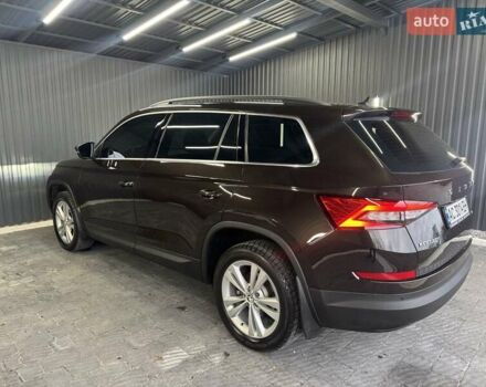 Коричневый Шкода Kodiaq, объемом двигателя 1.97 л и пробегом 101 тыс. км за 31499 $, фото 7 на Automoto.ua