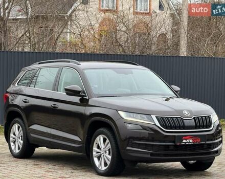 Коричневий Шкода Kodiaq, об'ємом двигуна 2 л та пробігом 100 тис. км за 28999 $, фото 1 на Automoto.ua