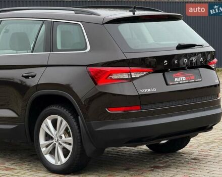 Коричневий Шкода Kodiaq, об'ємом двигуна 2 л та пробігом 100 тис. км за 28999 $, фото 18 на Automoto.ua