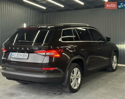 Коричневый Шкода Kodiaq, объемом двигателя 1.97 л и пробегом 101 тыс. км за 31499 $, фото 6 на Automoto.ua