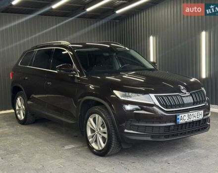 Коричневый Шкода Kodiaq, объемом двигателя 1.97 л и пробегом 101 тыс. км за 31499 $, фото 9 на Automoto.ua