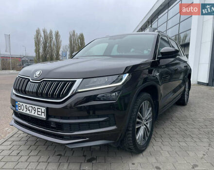 Коричневый Шкода Kodiaq, объемом двигателя 1.97 л и пробегом 74 тыс. км за 37900 $, фото 6 на Automoto.ua