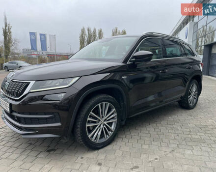 Коричневый Шкода Kodiaq, объемом двигателя 1.97 л и пробегом 74 тыс. км за 37900 $, фото 8 на Automoto.ua