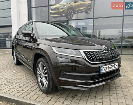 Коричневый Шкода Kodiaq, объемом двигателя 1.97 л и пробегом 74 тыс. км за 37900 $, фото 1 на Automoto.ua
