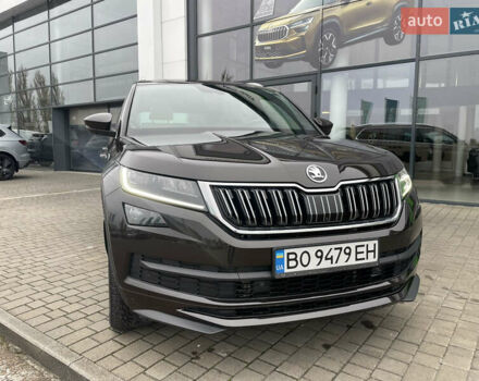 Коричневый Шкода Kodiaq, объемом двигателя 1.97 л и пробегом 74 тыс. км за 37900 $, фото 3 на Automoto.ua
