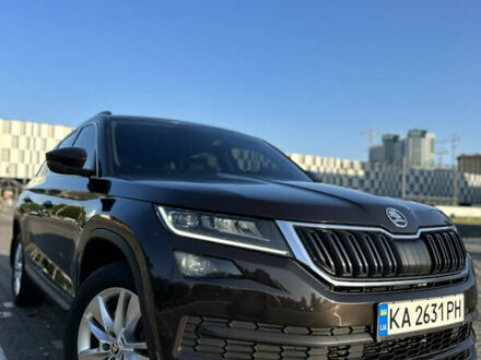 Шкода Kodiaq 2018 в Киеве на Automoto.ua Коричневый Шкода Kodiaq, объемом двигателя 1.98 л и пробегом 193 тыс. км за 21500 $, фото 1 на Automoto.ua