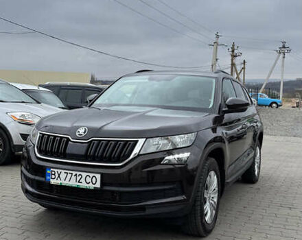Коричневый Шкода Kodiaq, объемом двигателя 1.97 л и пробегом 70 тыс. км за 28000 $, фото 1 на Automoto.ua