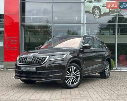 Коричневый Шкода Kodiaq, объемом двигателя 2 л и пробегом 94 тыс. км за 31219 $, фото 1 на Automoto.ua