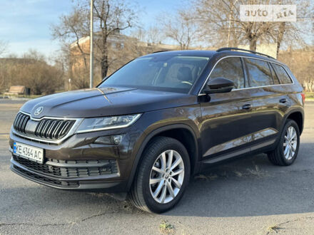 Коричневый Шкода Kodiaq, объемом двигателя 1.97 л и пробегом 76 тыс. км за 33500 $, фото 1 на Automoto.ua