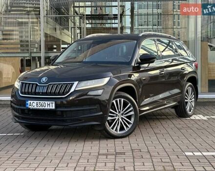 Коричневий Шкода Kodiaq, об'ємом двигуна 1.98 л та пробігом 94 тис. км за 30151 $, фото 1 на Automoto.ua