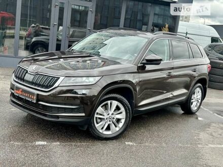 Коричневый Шкода Kodiaq, объемом двигателя 1.98 л и пробегом 39 тыс. км за 28900 $, фото 1 на Automoto.ua