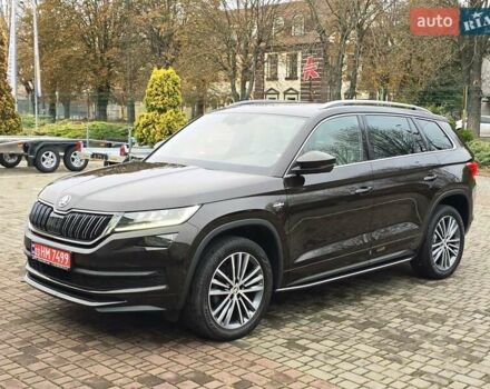 Коричневый Шкода Kodiaq, объемом двигателя 2 л и пробегом 144 тыс. км за 32999 $, фото 1 на Automoto.ua