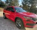 Красный Шкода Kodiaq, объемом двигателя 2 л и пробегом 2 тыс. км за 27000 $, фото 1 на Automoto.ua