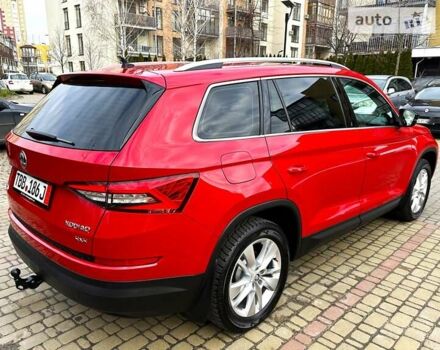 Червоний Шкода Kodiaq, об'ємом двигуна 1.97 л та пробігом 190 тис. км за 23500 $, фото 8 на Automoto.ua