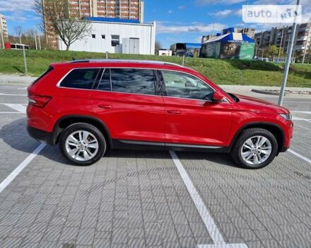 Красный Шкода Kodiaq, объемом двигателя 1.97 л и пробегом 97 тыс. км за 32000 $, фото 8 на Automoto.ua