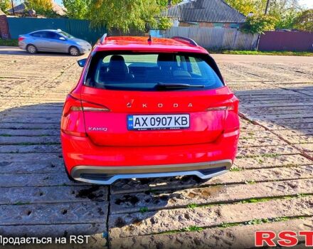 Красный Шкода Kodiaq, объемом двигателя 1.6 л и пробегом 63 тыс. км за 16500 $, фото 3 на Automoto.ua