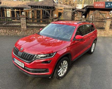 Красный Шкода Kodiaq, объемом двигателя 1.97 л и пробегом 231 тыс. км за 25500 $, фото 14 на Automoto.ua