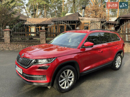 Красный Шкода Kodiaq, объемом двигателя 1.97 л и пробегом 231 тыс. км за 25500 $, фото 1 на Automoto.ua