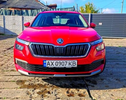 Красный Шкода Kodiaq, объемом двигателя 1.6 л и пробегом 63 тыс. км за 16500 $, фото 1 на Automoto.ua