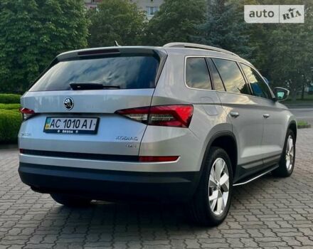 Сірий Шкода Kodiaq, об'ємом двигуна 1.97 л та пробігом 89 тис. км за 32900 $, фото 9 на Automoto.ua