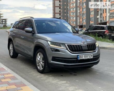 Серый Шкода Kodiaq, объемом двигателя 1.97 л и пробегом 277 тыс. км за 23900 $, фото 12 на Automoto.ua