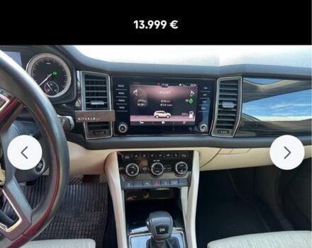 Серый Шкода Kodiaq, объемом двигателя 2 л и пробегом 280 тыс. км за 16247 $, фото 4 на Automoto.ua