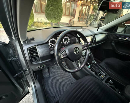 Сірий Шкода Kodiaq, об'ємом двигуна 2 л та пробігом 121 тис. км за 26450 $, фото 33 на Automoto.ua