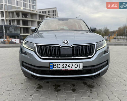 Серый Шкода Kodiaq, объемом двигателя 1.97 л и пробегом 225 тыс. км за 26800 $, фото 7 на Automoto.ua