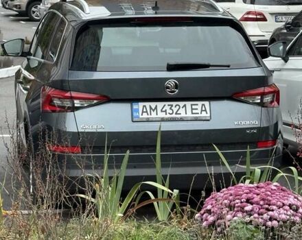 Серый Шкода Kodiaq, объемом двигателя 1.97 л и пробегом 214 тыс. км за 23999 $, фото 6 на Automoto.ua