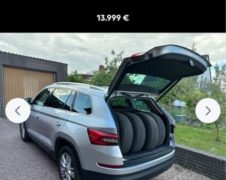 Серый Шкода Kodiaq, объемом двигателя 2 л и пробегом 280 тыс. км за 16247 $, фото 2 на Automoto.ua