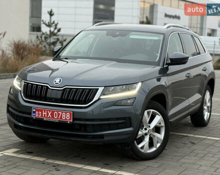 Сірий Шкода Kodiaq, об'ємом двигуна 2 л та пробігом 220 тис. км за 25750 $, фото 20 на Automoto.ua