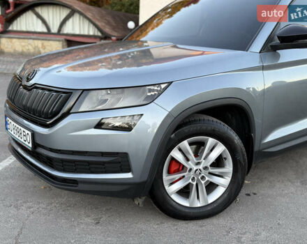 Серый Шкода Kodiaq, объемом двигателя 1.97 л и пробегом 121 тыс. км за 26450 $, фото 7 на Automoto.ua