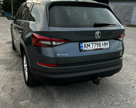 Серый Шкода Kodiaq, объемом двигателя 1.97 л и пробегом 190 тыс. км за 28500 $, фото 7 на Automoto.ua