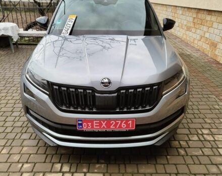 Серый Шкода Kodiaq, объемом двигателя 2 л и пробегом 245 тыс. км за 28500 $, фото 1 на Automoto.ua