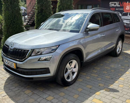 Серый Шкода Kodiaq, объемом двигателя 1.97 л и пробегом 186 тыс. км за 25500 $, фото 17 на Automoto.ua