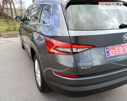 Сірий Шкода Kodiaq, об'ємом двигуна 2 л та пробігом 157 тис. км за 27150 $, фото 18 на Automoto.ua