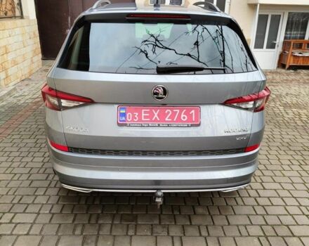 Серый Шкода Kodiaq, объемом двигателя 2 л и пробегом 245 тыс. км за 28500 $, фото 2 на Automoto.ua